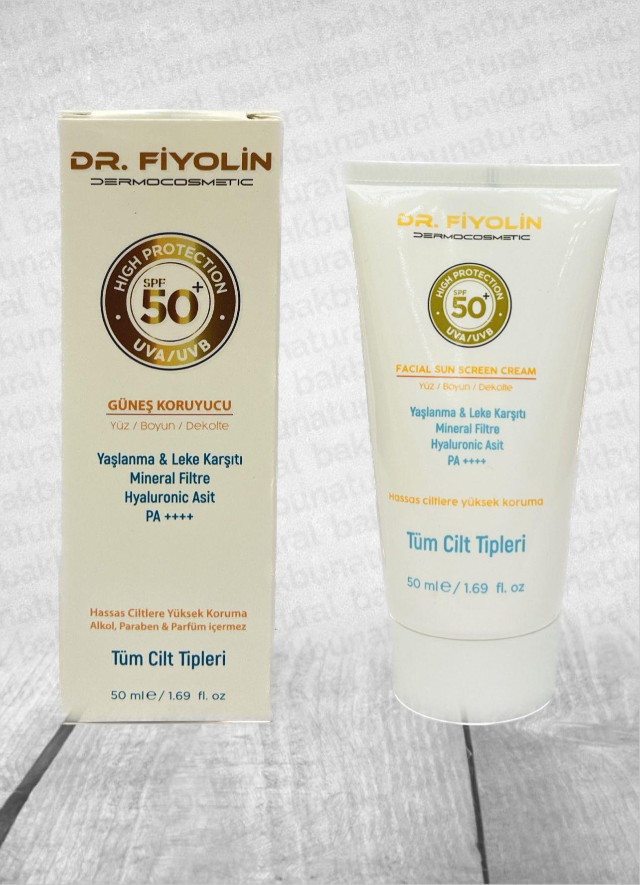 Dr. Fiyolin Güneş Koruyucu (50spf)