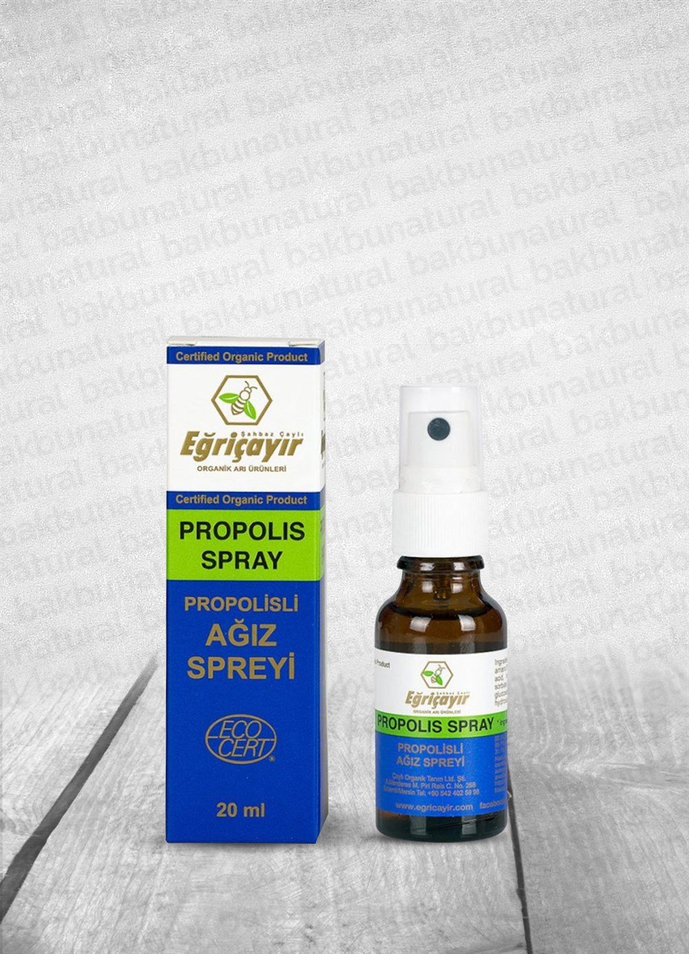 Eğriçayır Propolisli Ağız Spreyi 20ml