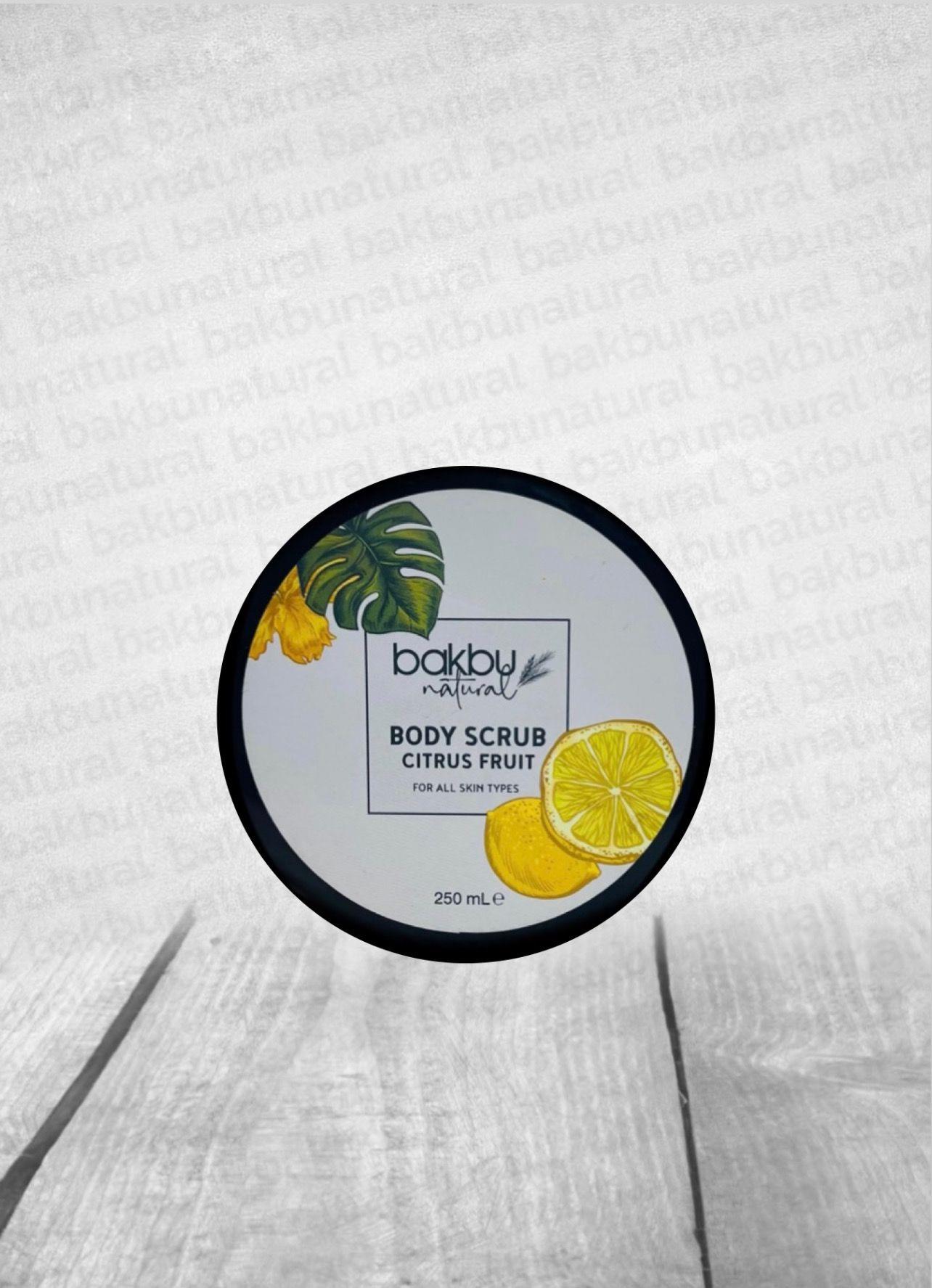 El Ve Vücut İçin Peeling Etkili Batık Önleyici & Nemlendirici Limonlu Scrub 250 Ml