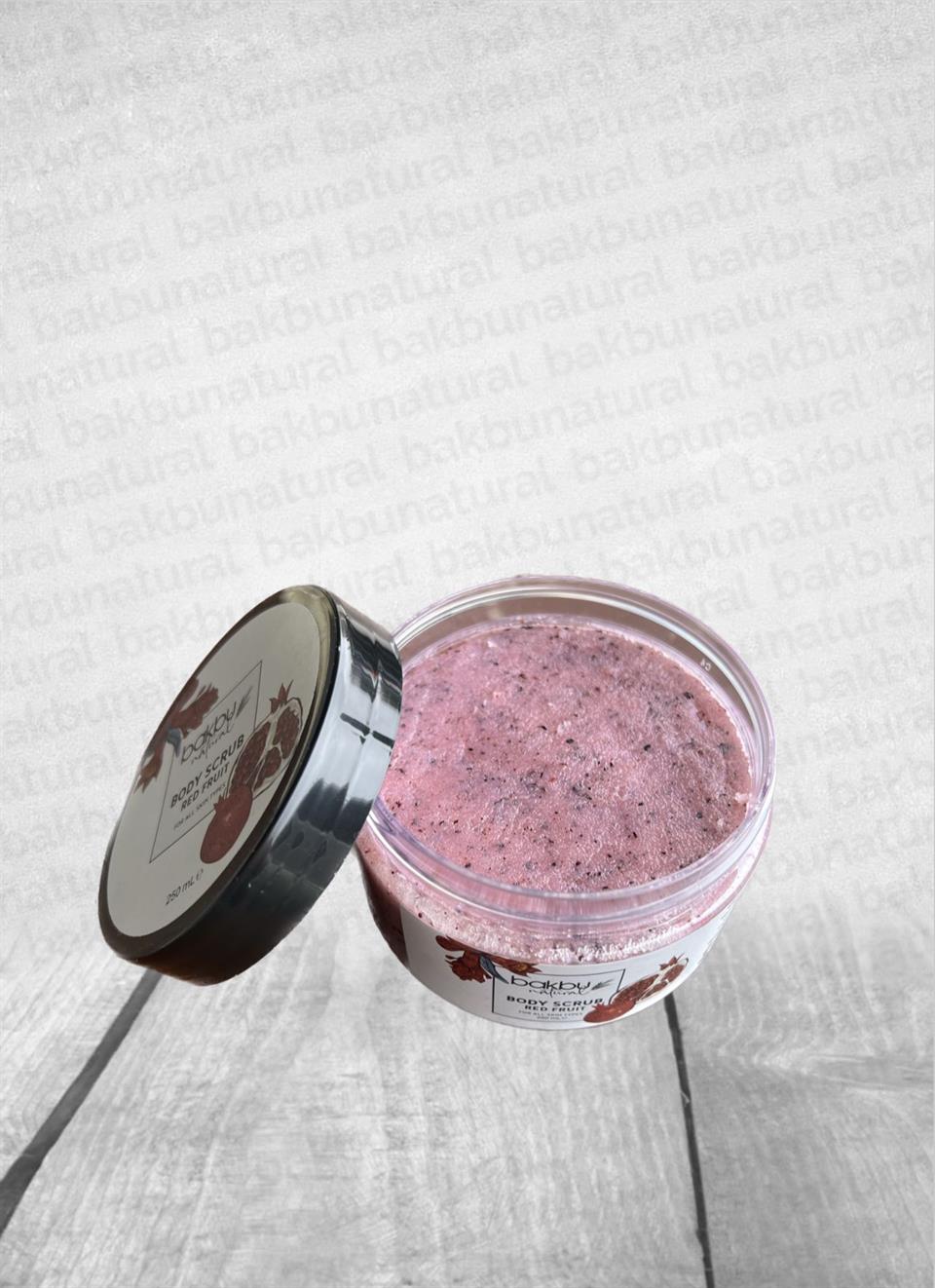 El Ve Vücut İçin Peeling Etkili Batın Önleyici & Nemlendirici Kırmızı Meyveli Scrub 250 Ml