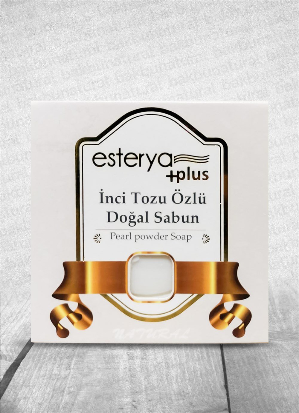 Esterya Plus İnci Tozu Özlü Doğal Sabun 125gr