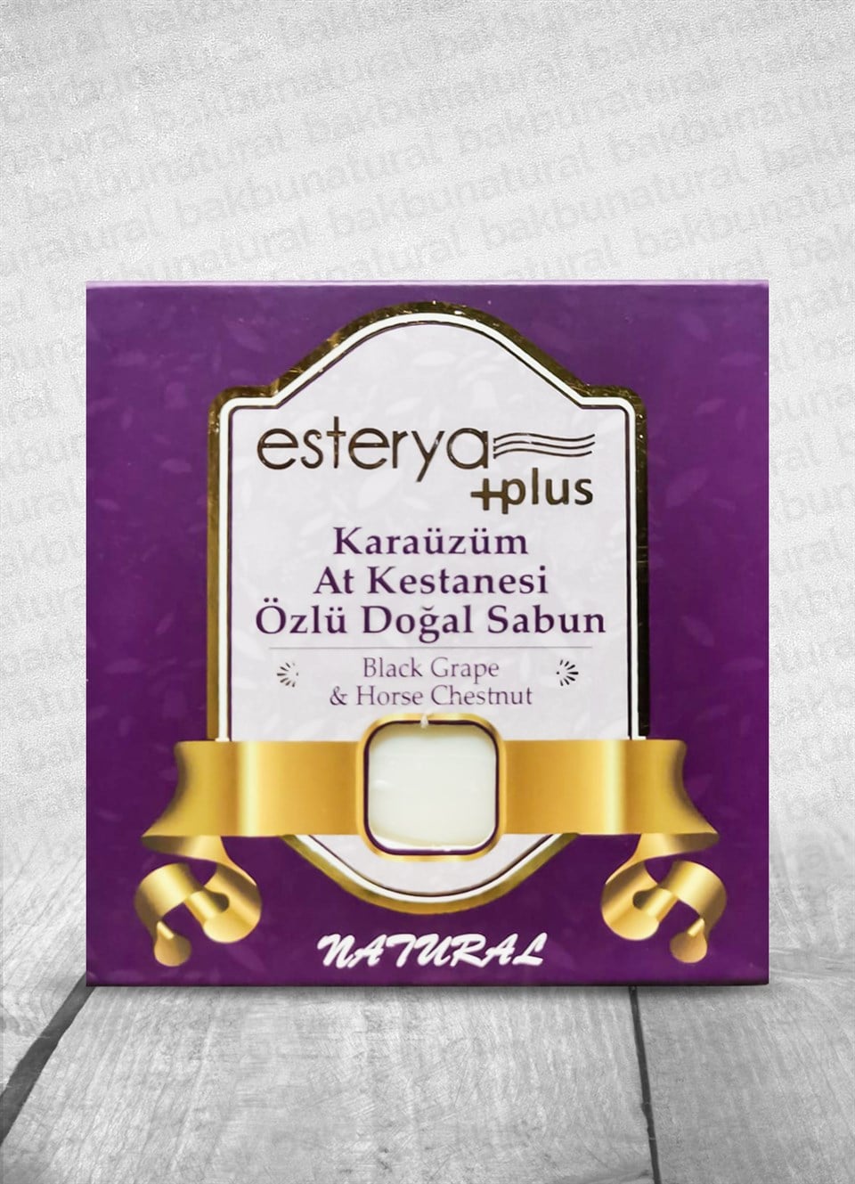 Esterya Plus Karaüzüm At Kestanesi Özlü Doğal Sabun 125gr