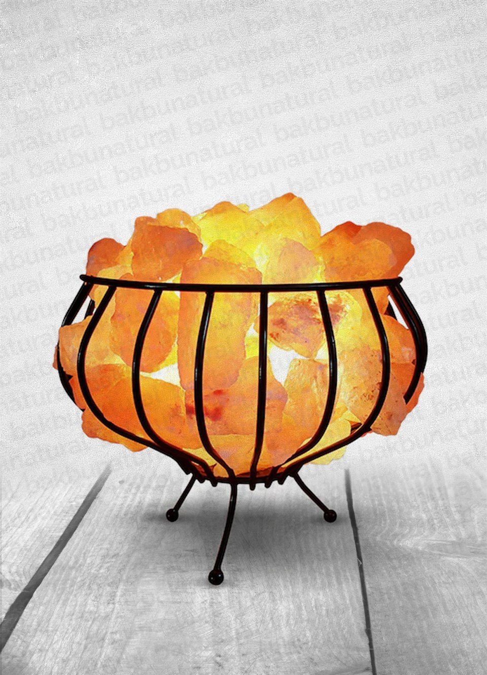 Ferforje Himalaya Tuz Lambası