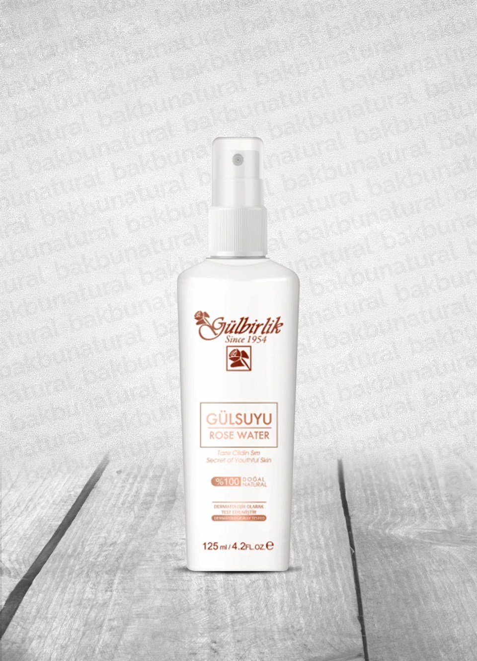 Gülbirlik Doğal Gül Suyu 125ml