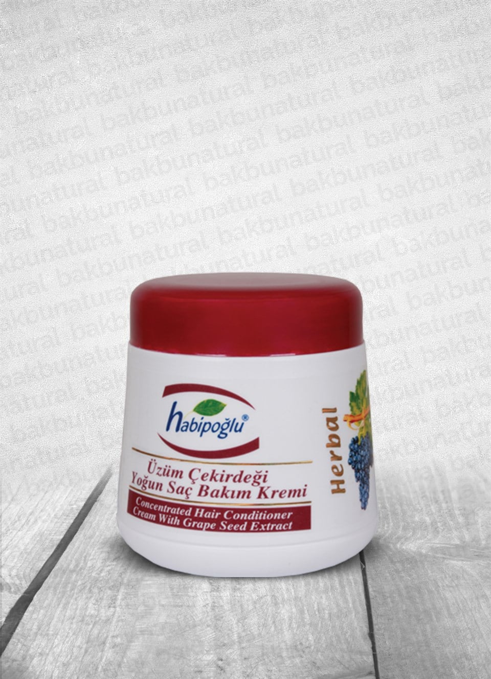 Habipoğlu Üzüm Çekirdeği Yoğun Saç Bakım Kremi 250ml