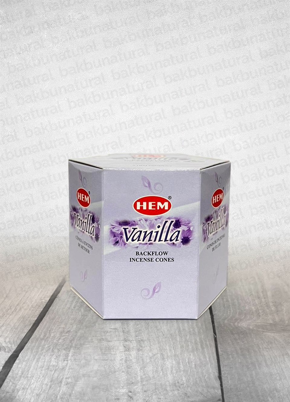 Hem Vanilya Geri Akışlı Konik Tütsü 40 Adet