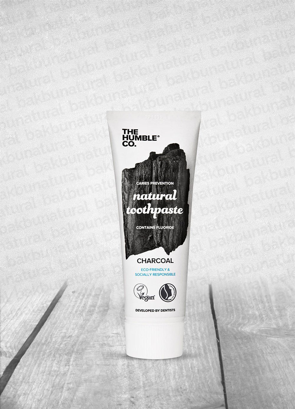 Humble Brush Doğal Karbonlu Sodyum Florürlü Diş Macunu 75ml