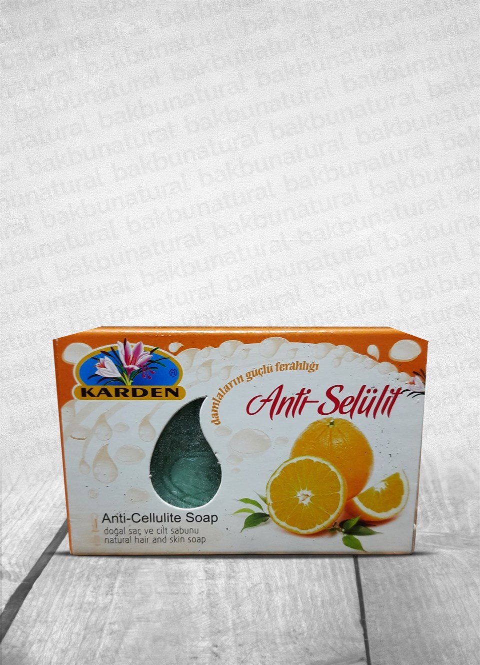Karden Anti-Selülit Doğal Saç ve Cilt Sabunu 150gr