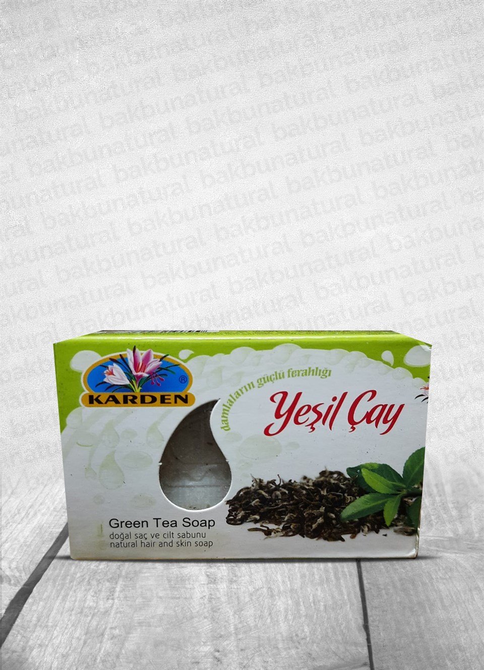 Karden Yeşil Çay Doğal Saç ve Cilt Sabunu 150gr