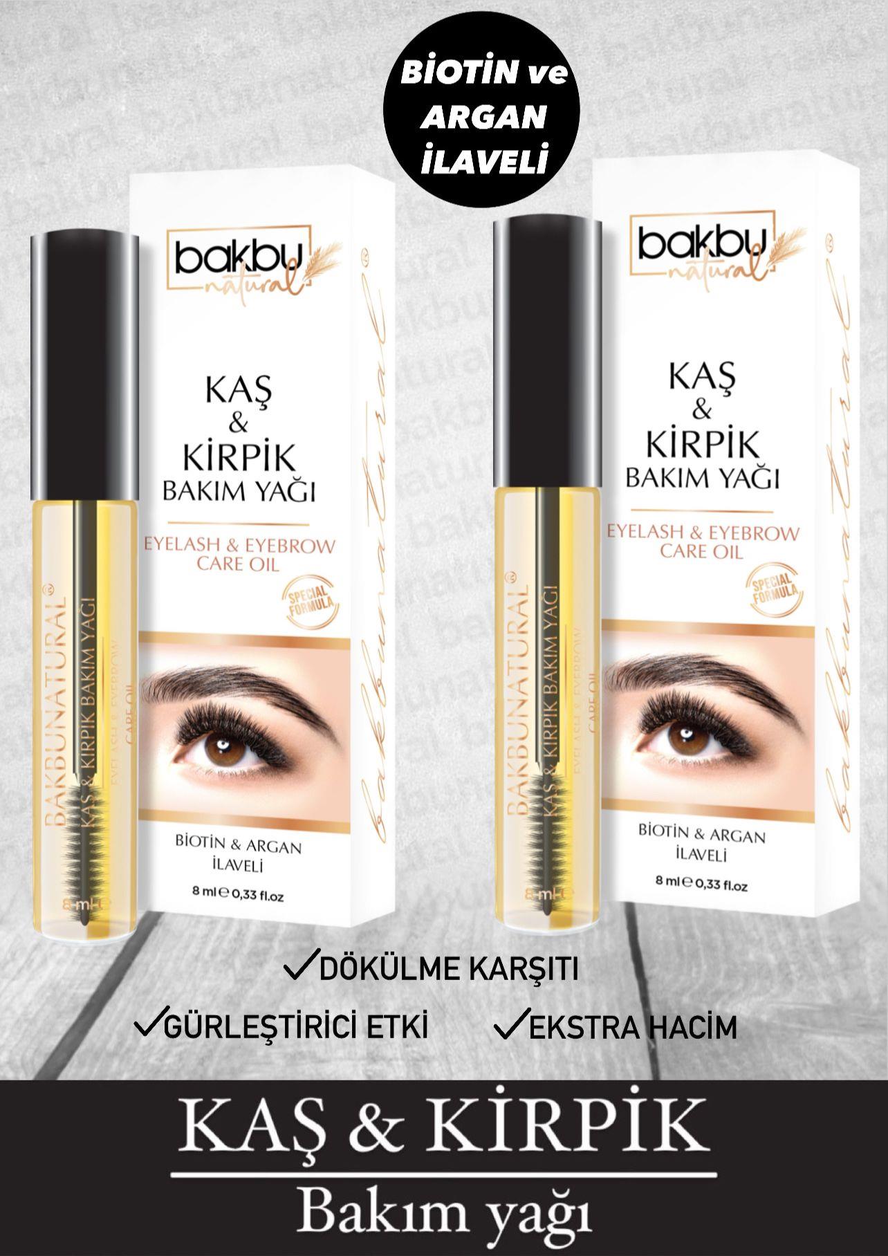 Kaş Ve Kirpik Serum  Güçlendirici ,Besleyeci 2'Lİ