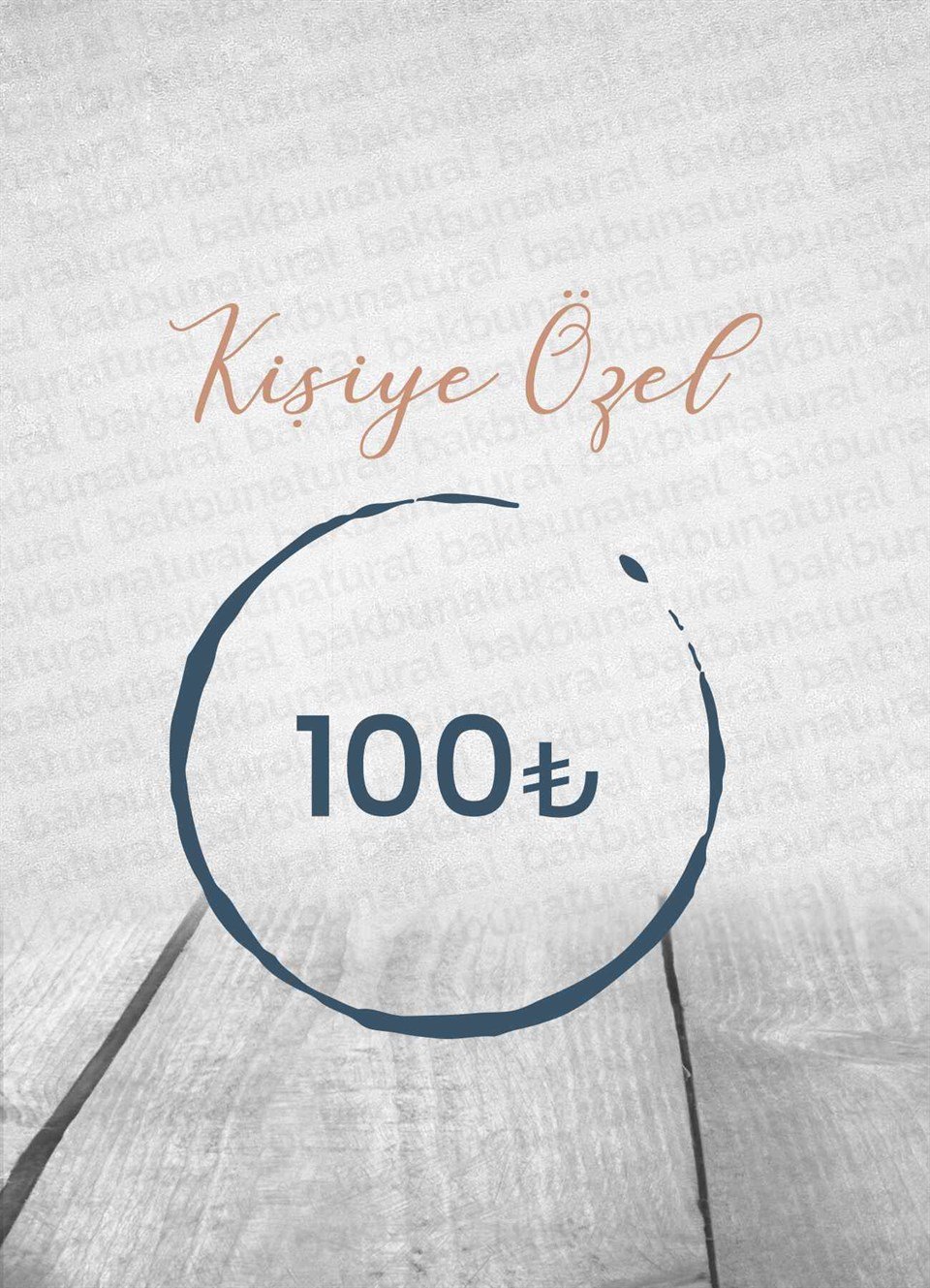 Kişiye Özel Sipariş 3