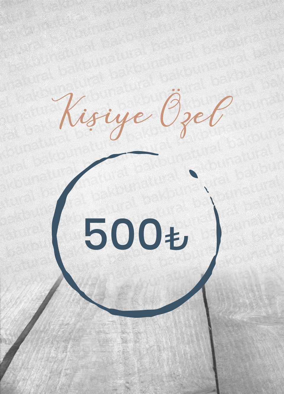 Kişiye Özel Sipariş 4