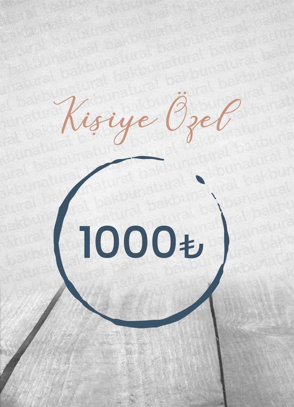 Kişiye Özel Sipariş 5