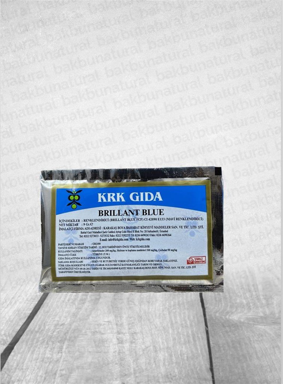 Krk Mavi Gıda Boyası