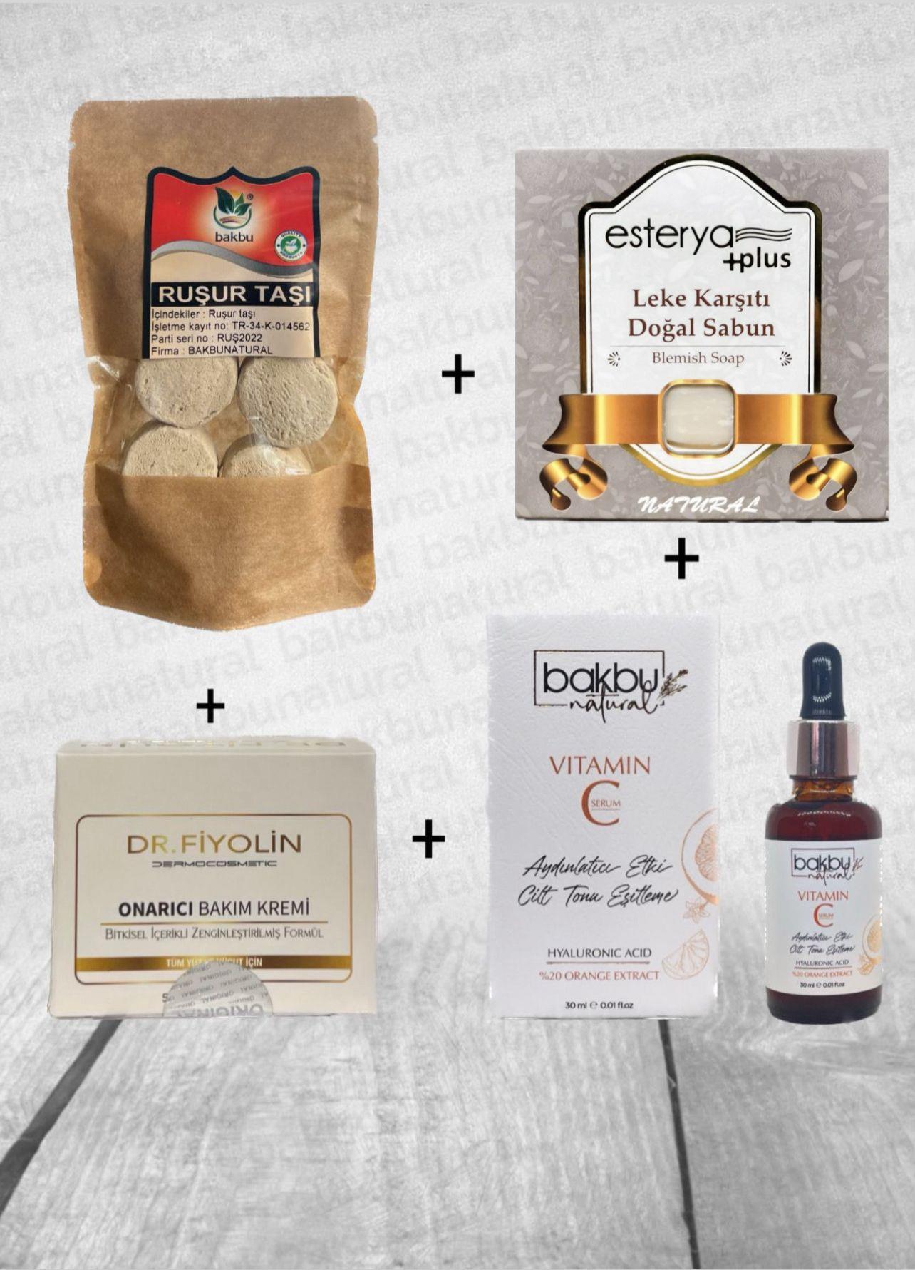 Lekeli Ciltler İçin Cilt Bakım Seti