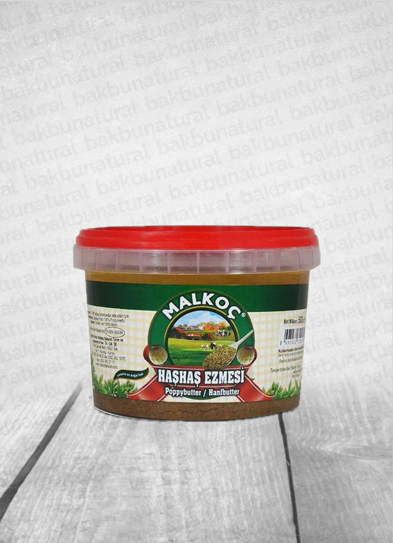 Malkoç Haşhaş Ezmesi 500ml
