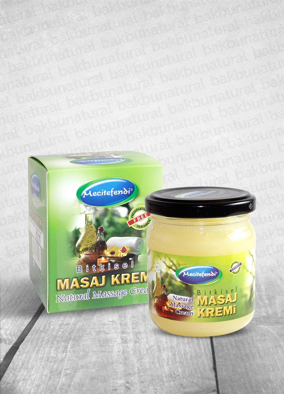 Mecitefendi Bitkisel Masaj Kremi 175ml