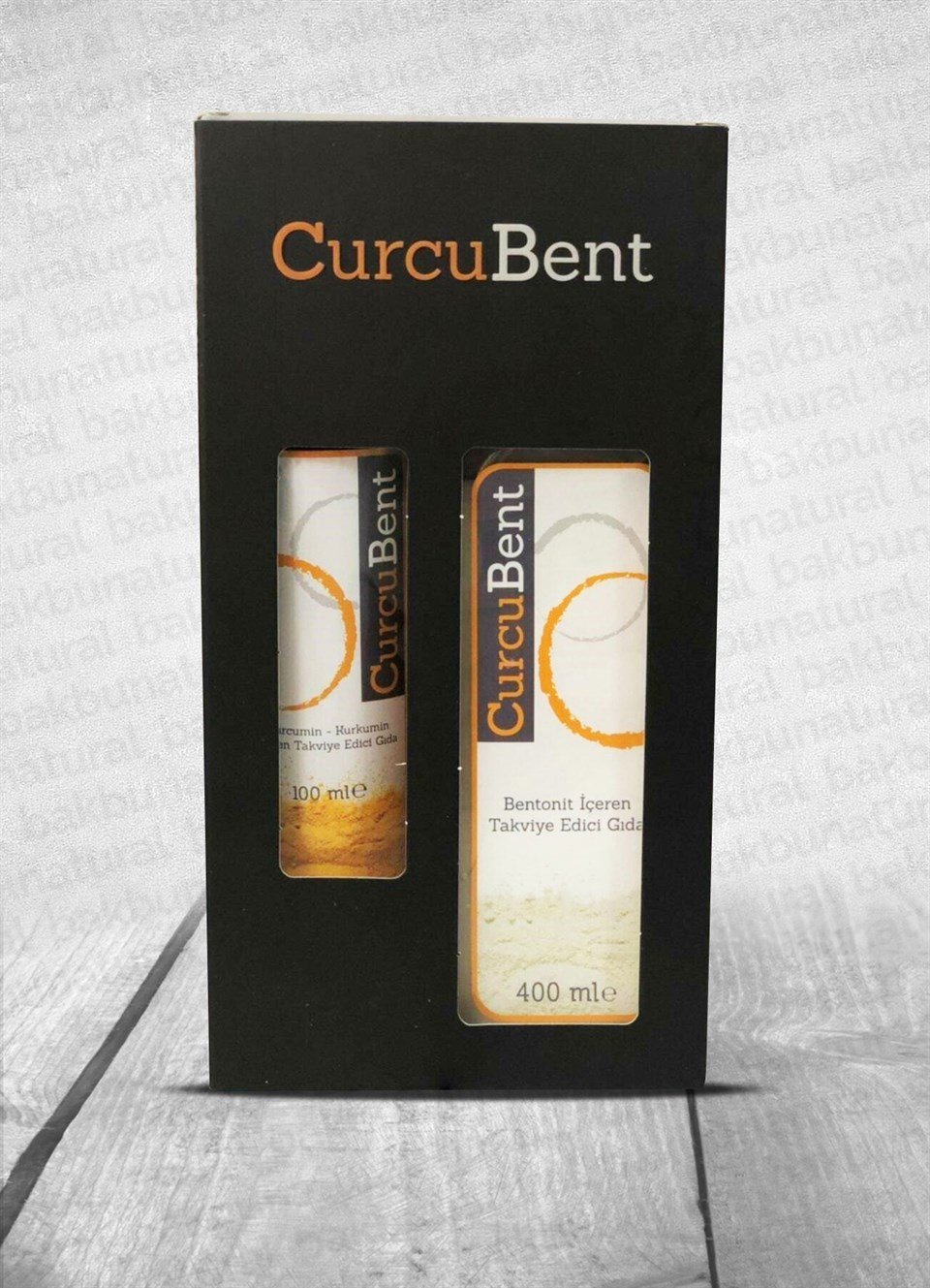 Medikil Curcumin ve Bentonit İçeren Takviye Edici Gıda Seti