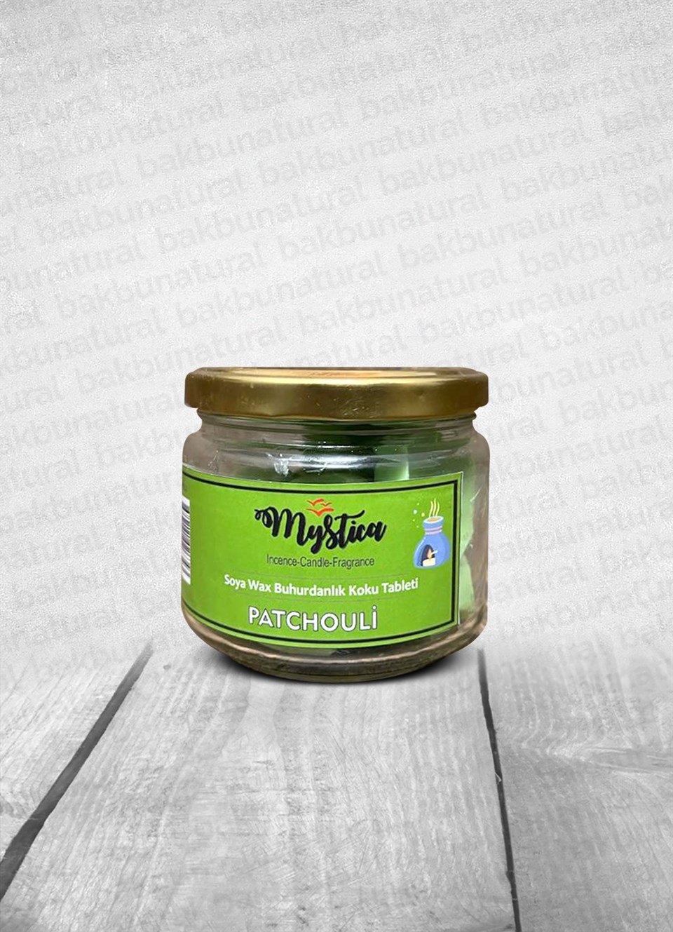 Mystica Soya Wax Buhurdanlık Koku Tableti Patchouli