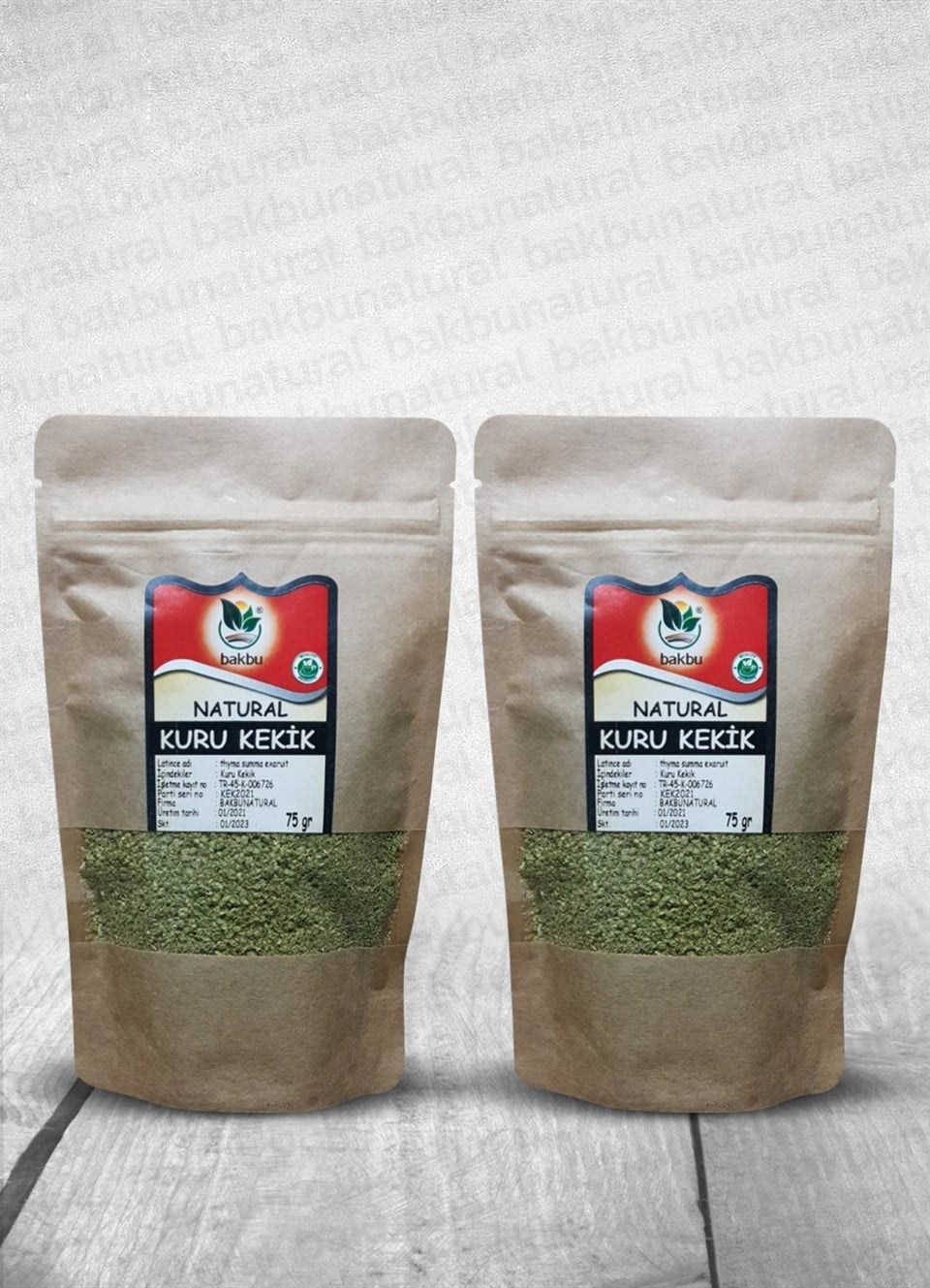 Natural Kekik Kurusu 75 Gr X 2 Adet