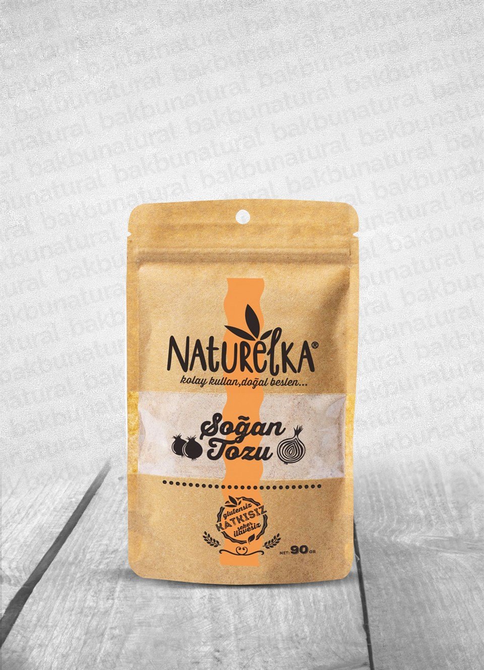 Naturelka Glutensiz Soğan Tozu 90gr