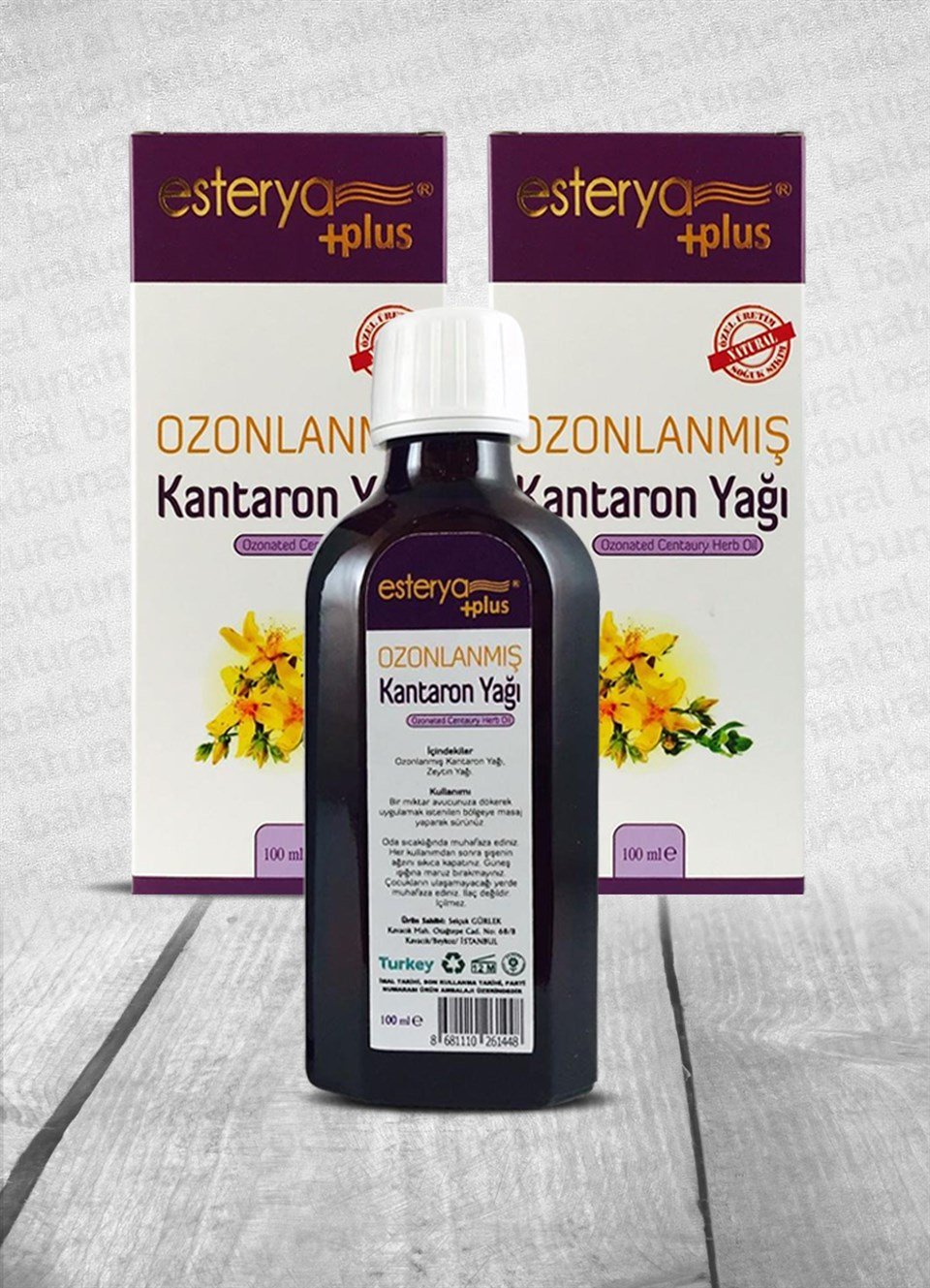 Ozonlanmış Kantaron 100 Ml X 2 Adet