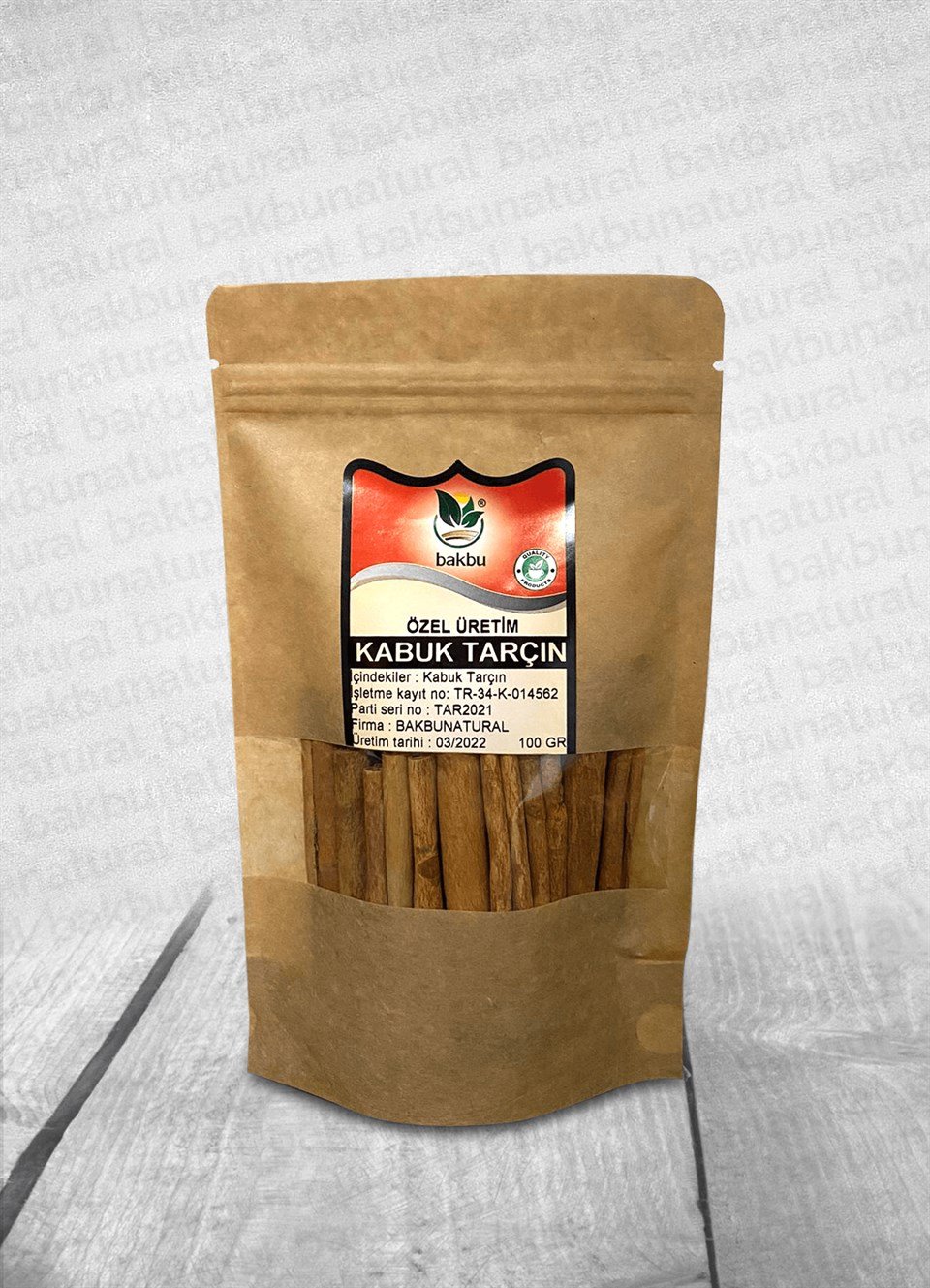 Paketli Kabuk Tarçın 100 Gr