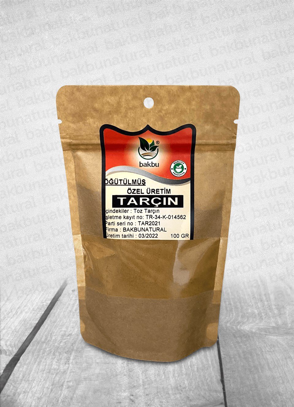 Paketli Toz Tarçın 100 Gr