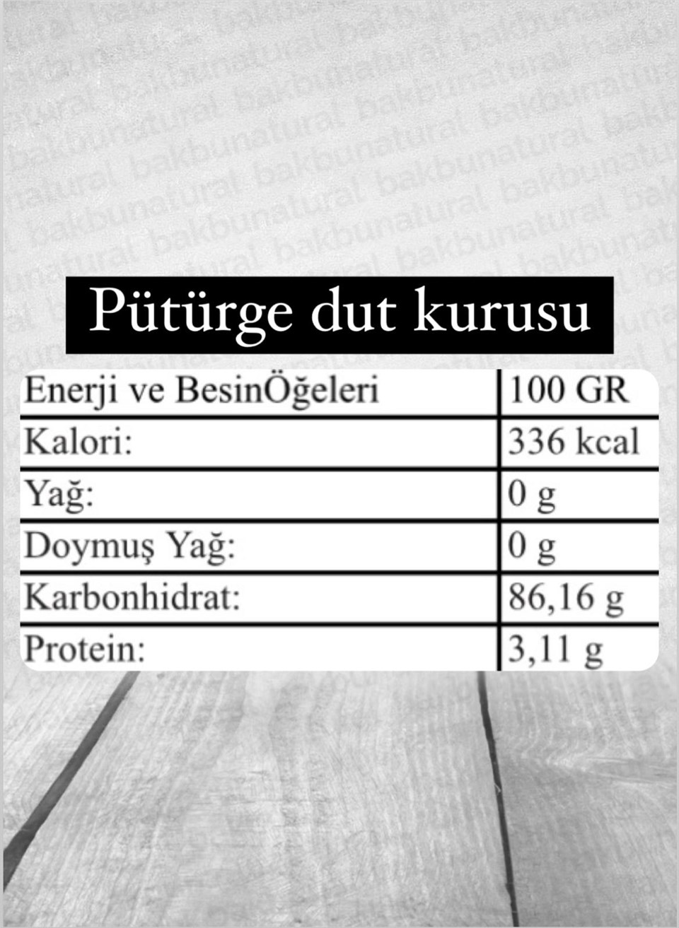 Pötürge Dut Kurusu