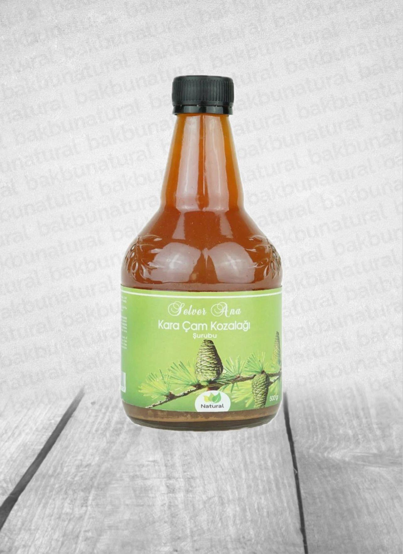 Selver Ana Kara Çam Kozalağı Şrubu 500ml 