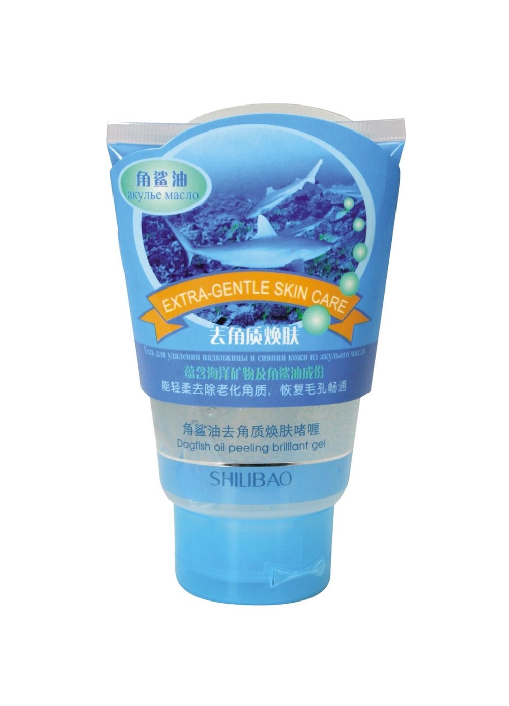 Shilibao Köpek Balığı Özlü Cilt Temizleme Jeli/Peeling 125 gr