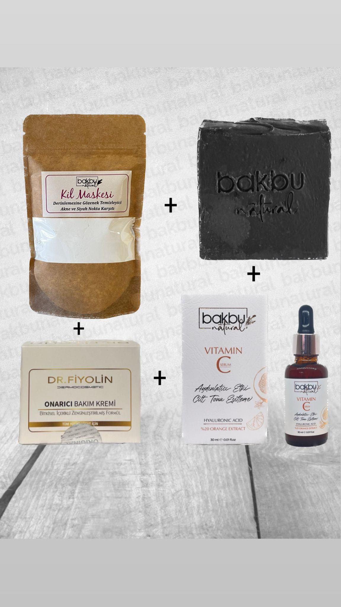 Sivilceli Ciltler İçin Cilt Bakım Seti