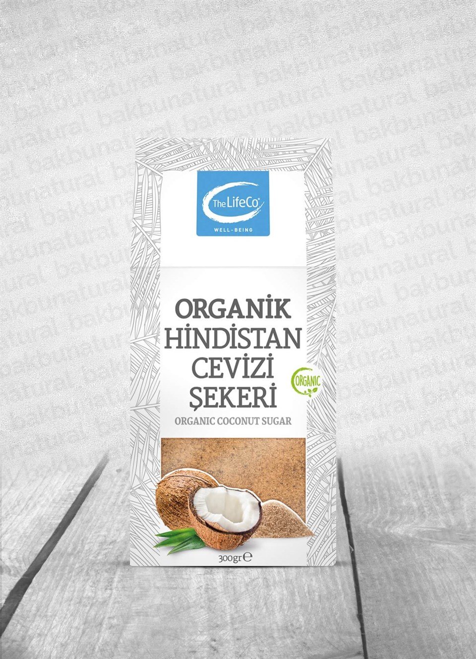 The Lifeco Organik Hindistan Cevizi Şekeri 350gr