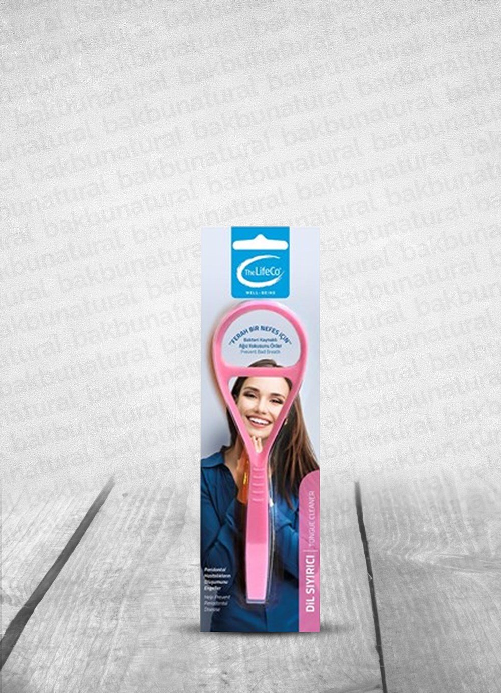 The LifeCo Pembe Dil Sıyırıcı (Dil Temizleyici)