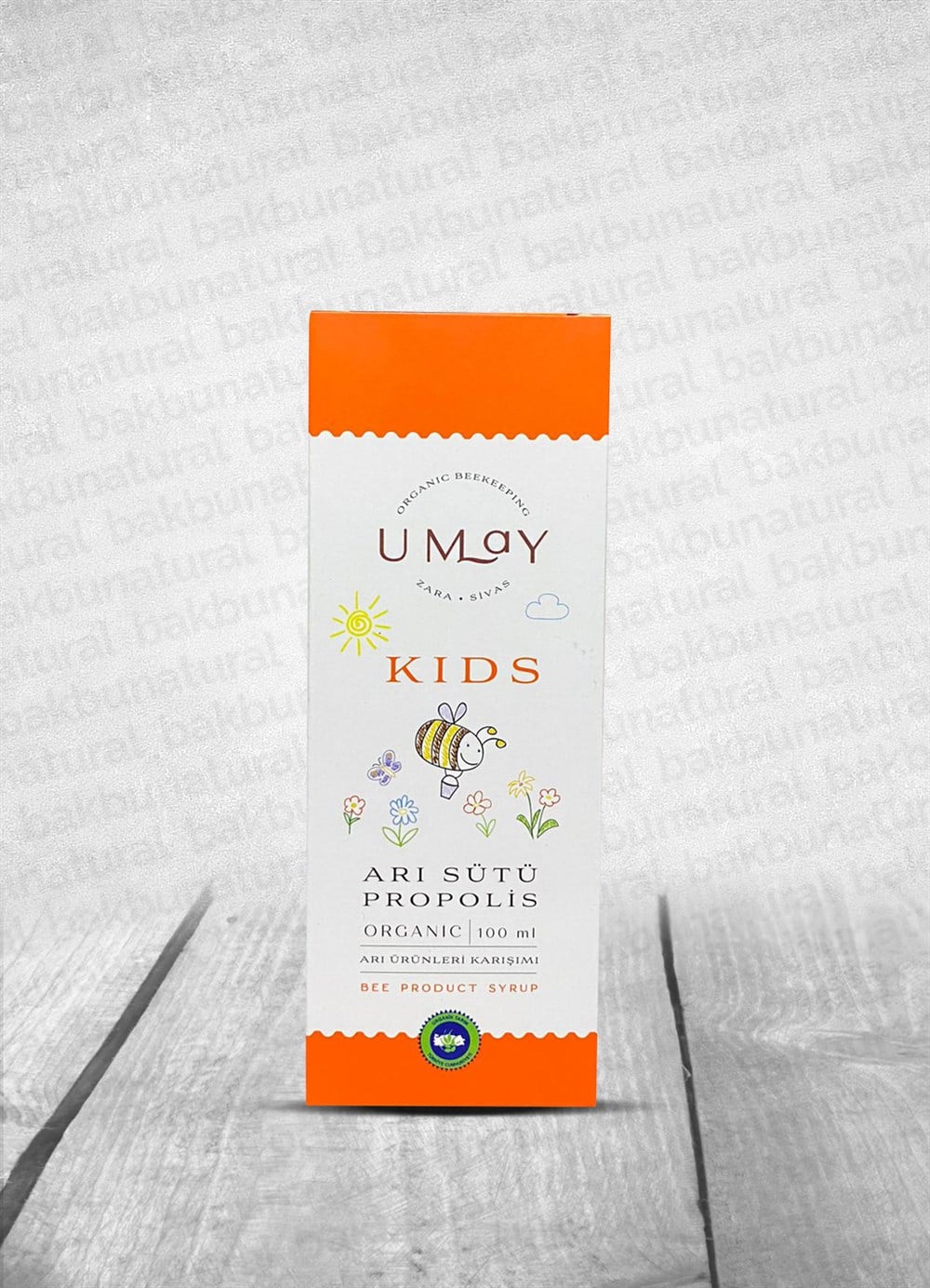 Umay Herbal Çocuklar İçin Organik Karışım Arı Sütü Propolis 100 Ml