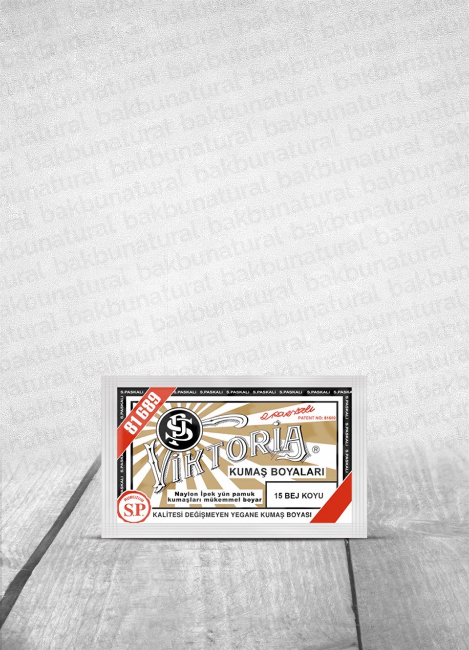 Viktoria Koyu Bej Kumaş Boyası