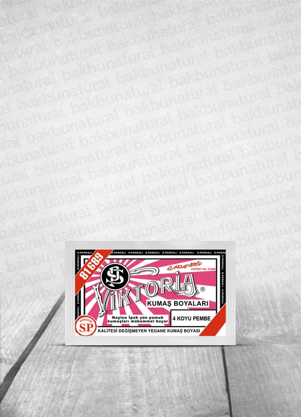 Viktoria Koyu Pembe Kumaş Boyası