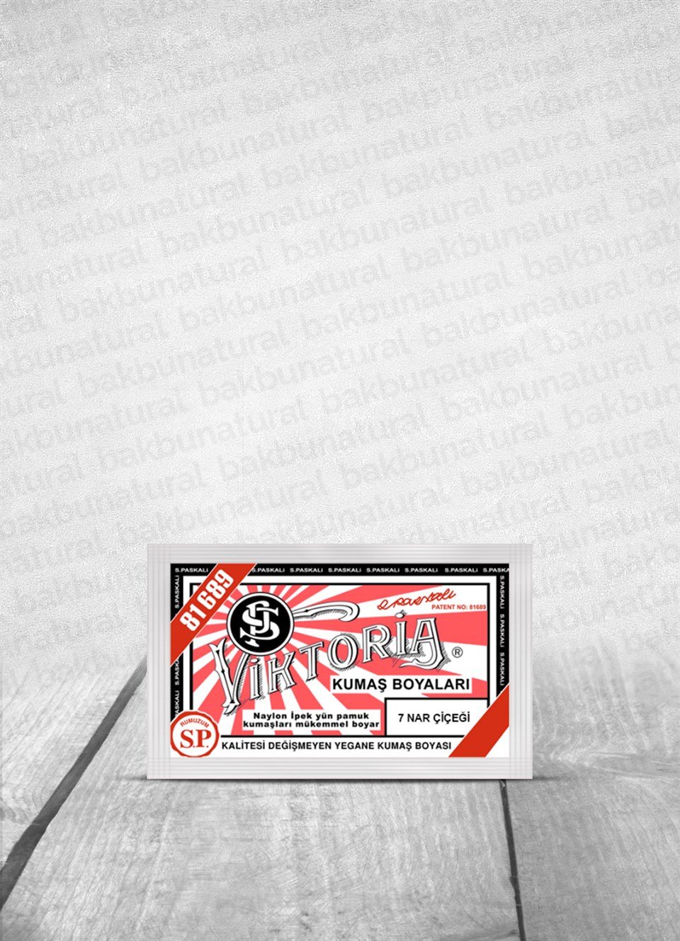 Viktoria Nar Çiçeği Kumaş Boyası