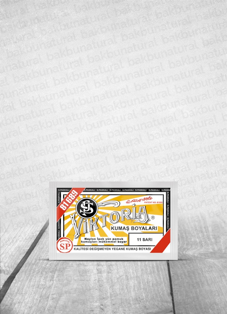 Viktoria Sarı Kumaş Boyası