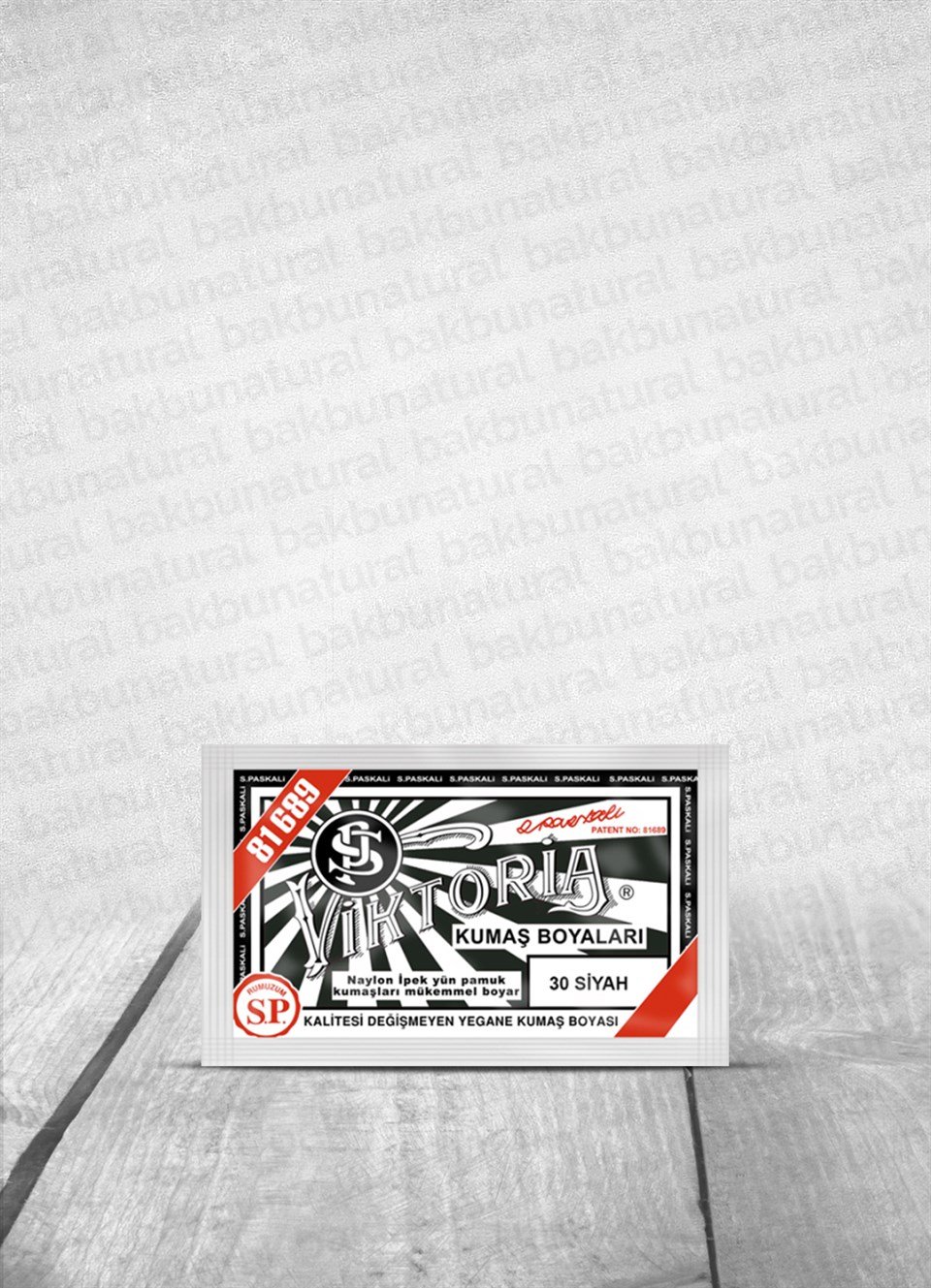 Viktoria Siyah Kumaş Boyası