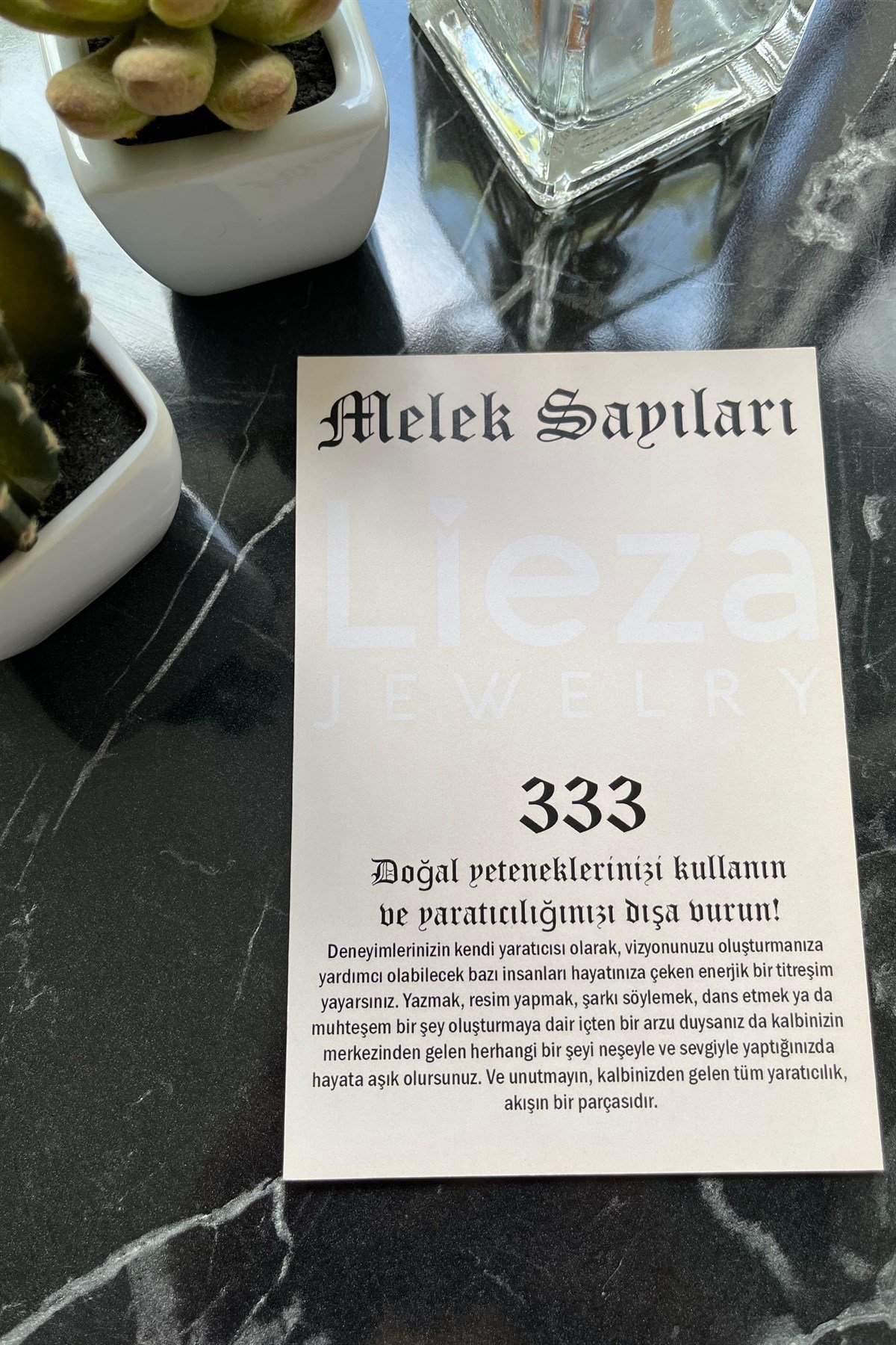 Gümüş 333 Melek Sayıları Kolye