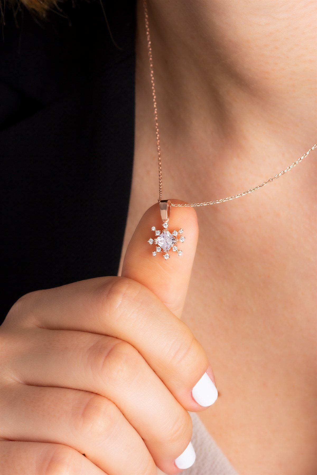 Gümüş Prenses Taşlı Kolye Küpe Bileklik Set