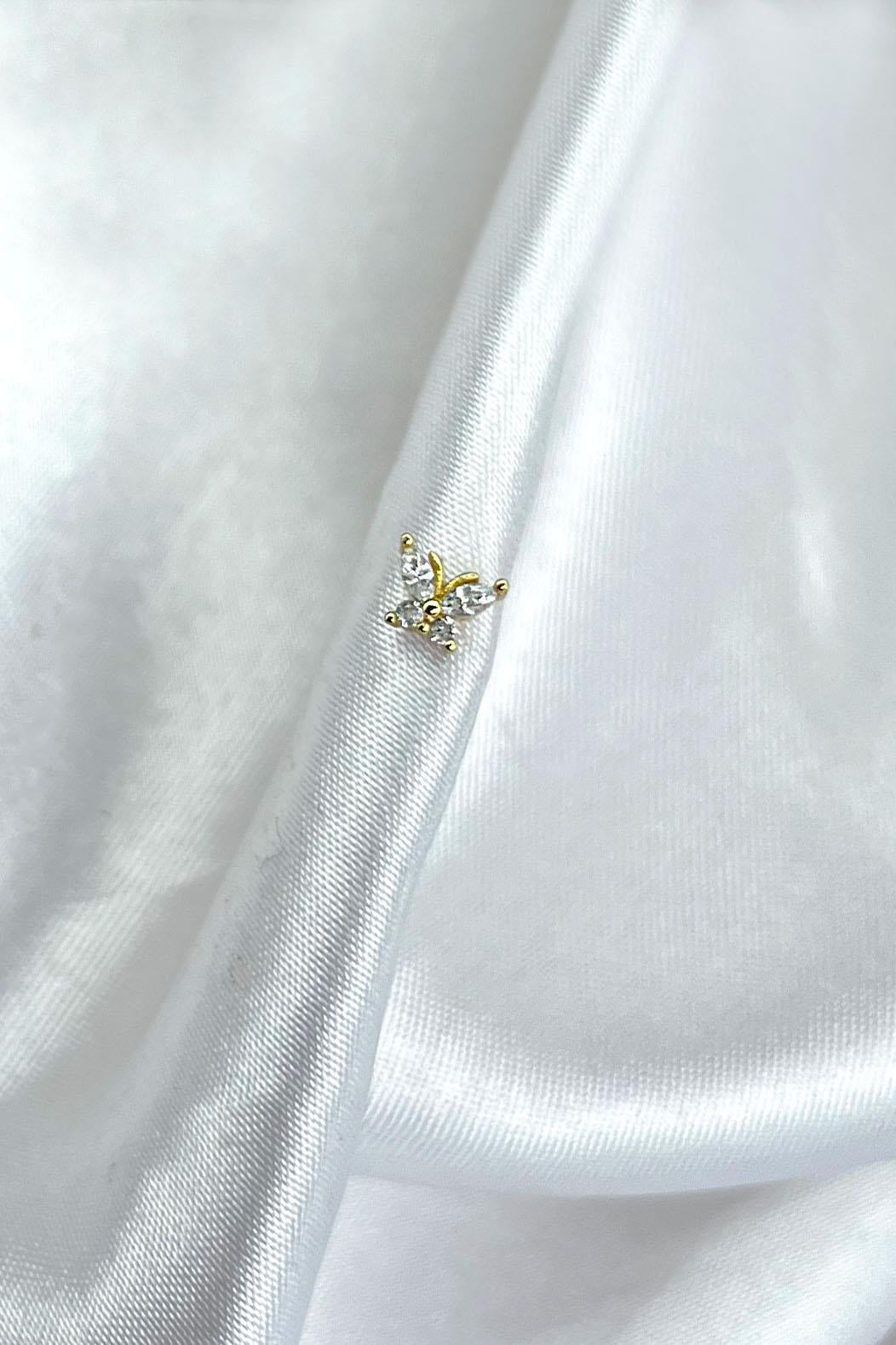Kadın 925 Ayar Gümüş Piercing
