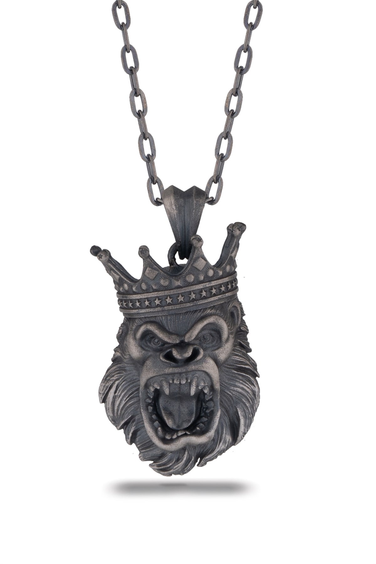 King Kong Figür Erkek Kolye