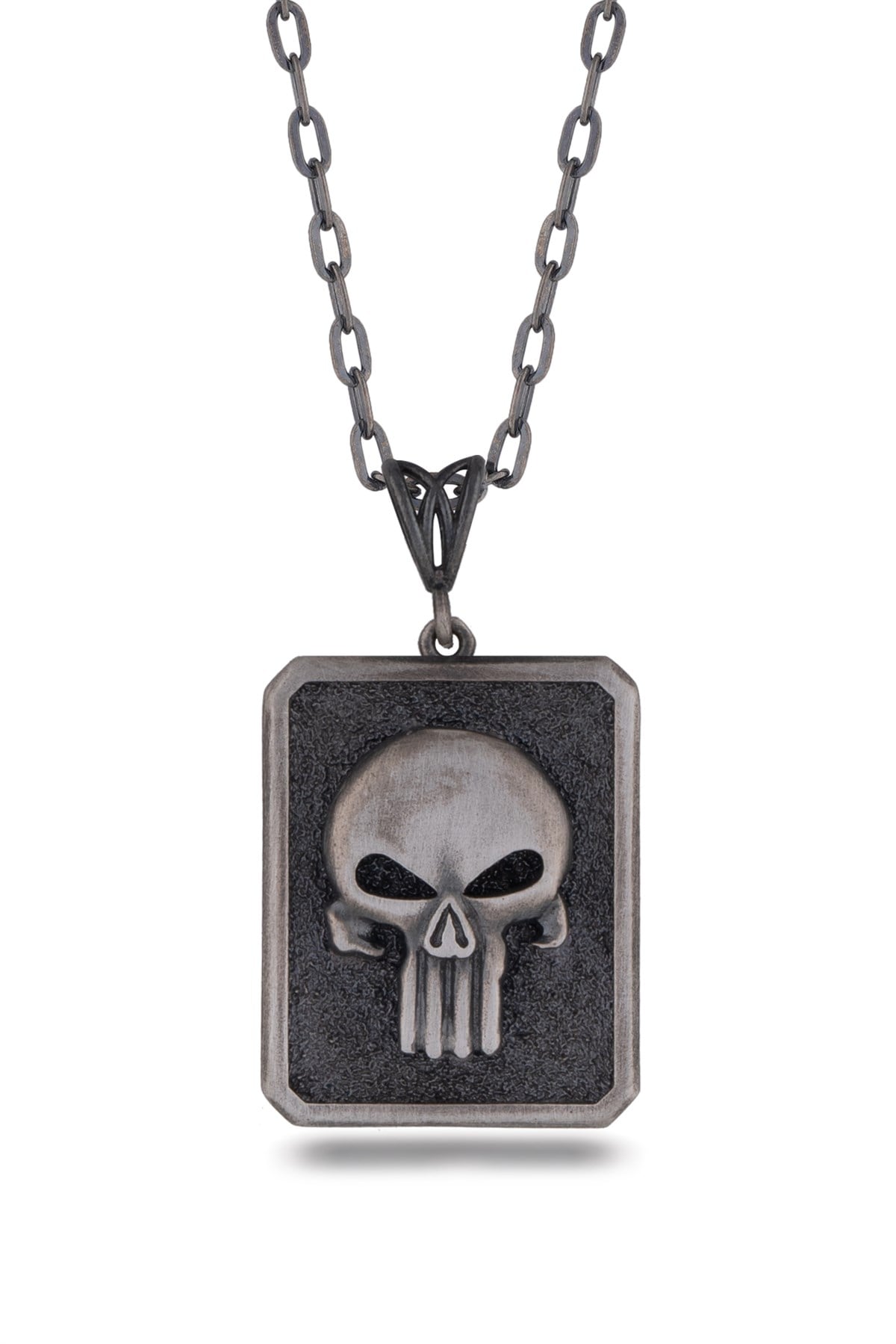 The Punisher Erkek Kolye