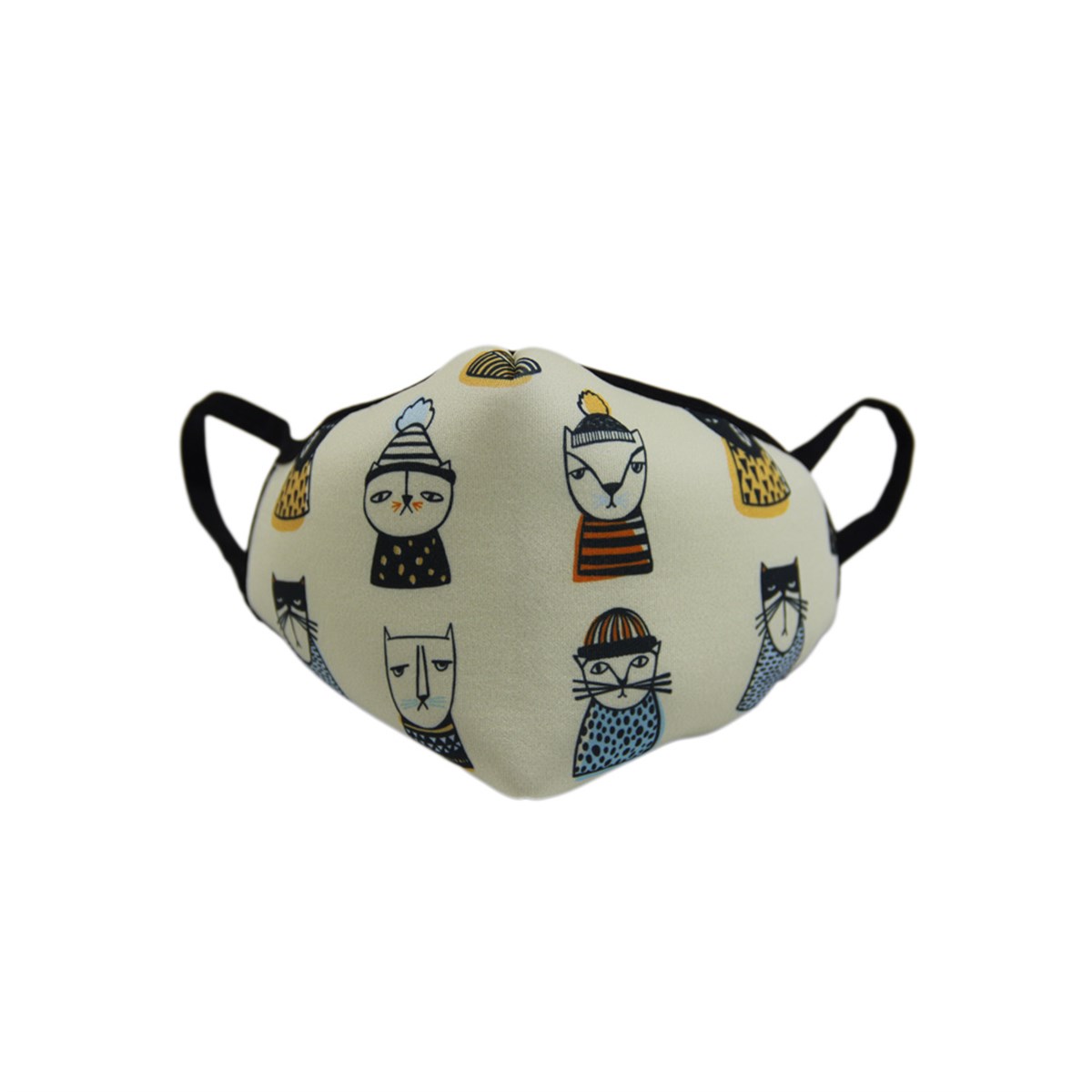 Cat Mirror Desenli Maske