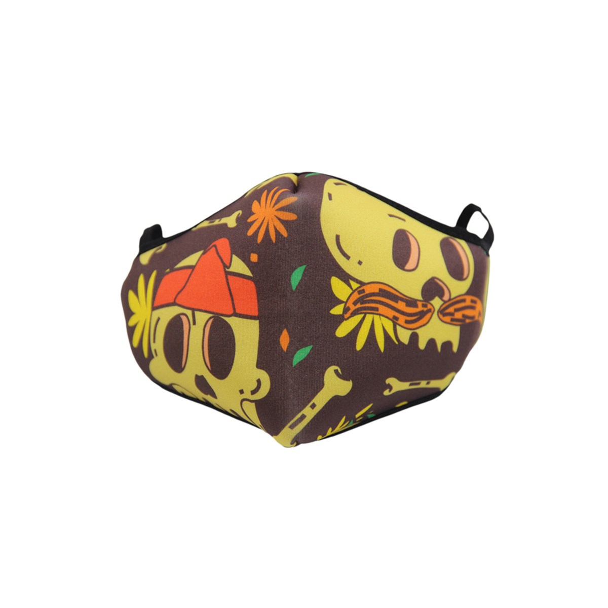 Skull Desenli Maske