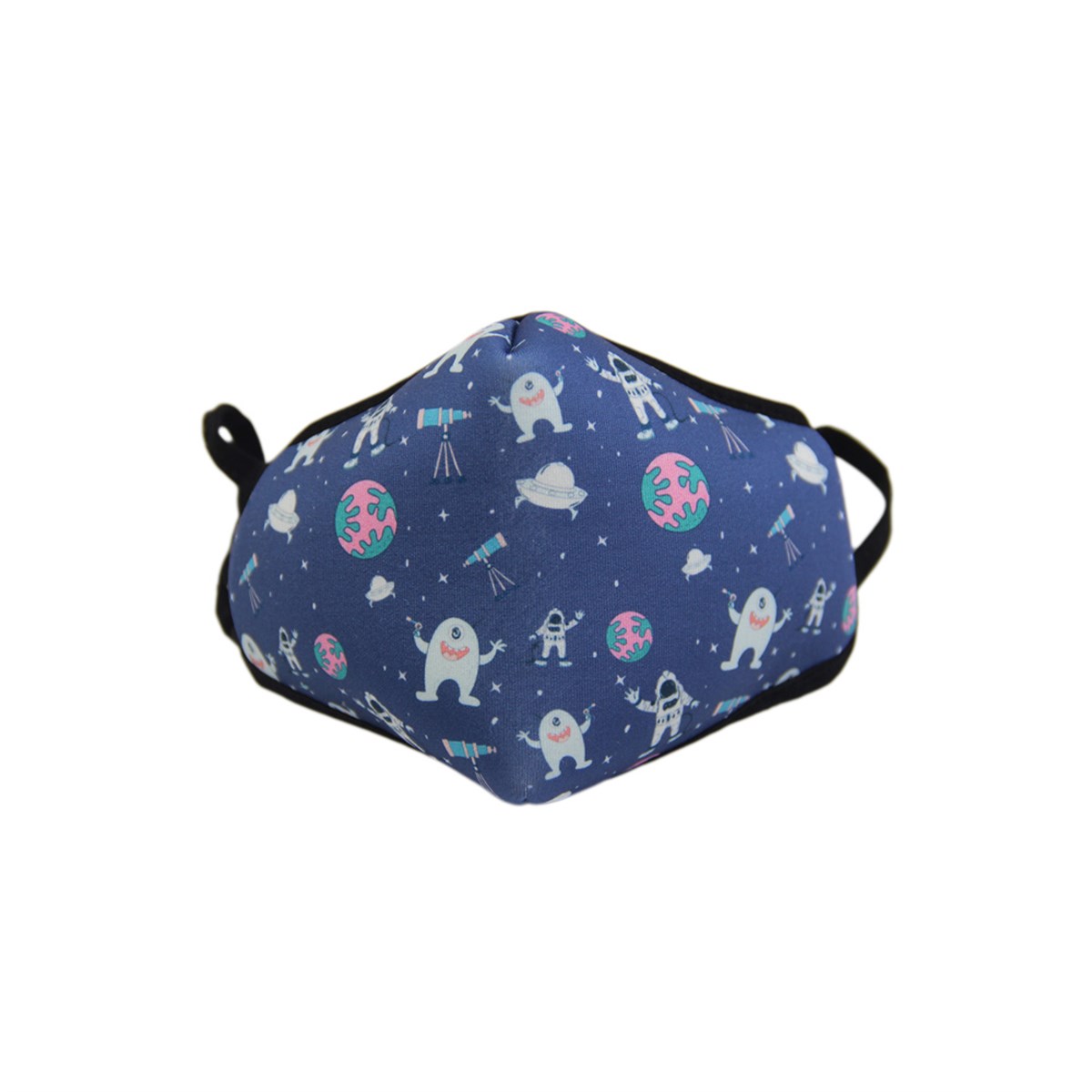 Space Desenli Maske