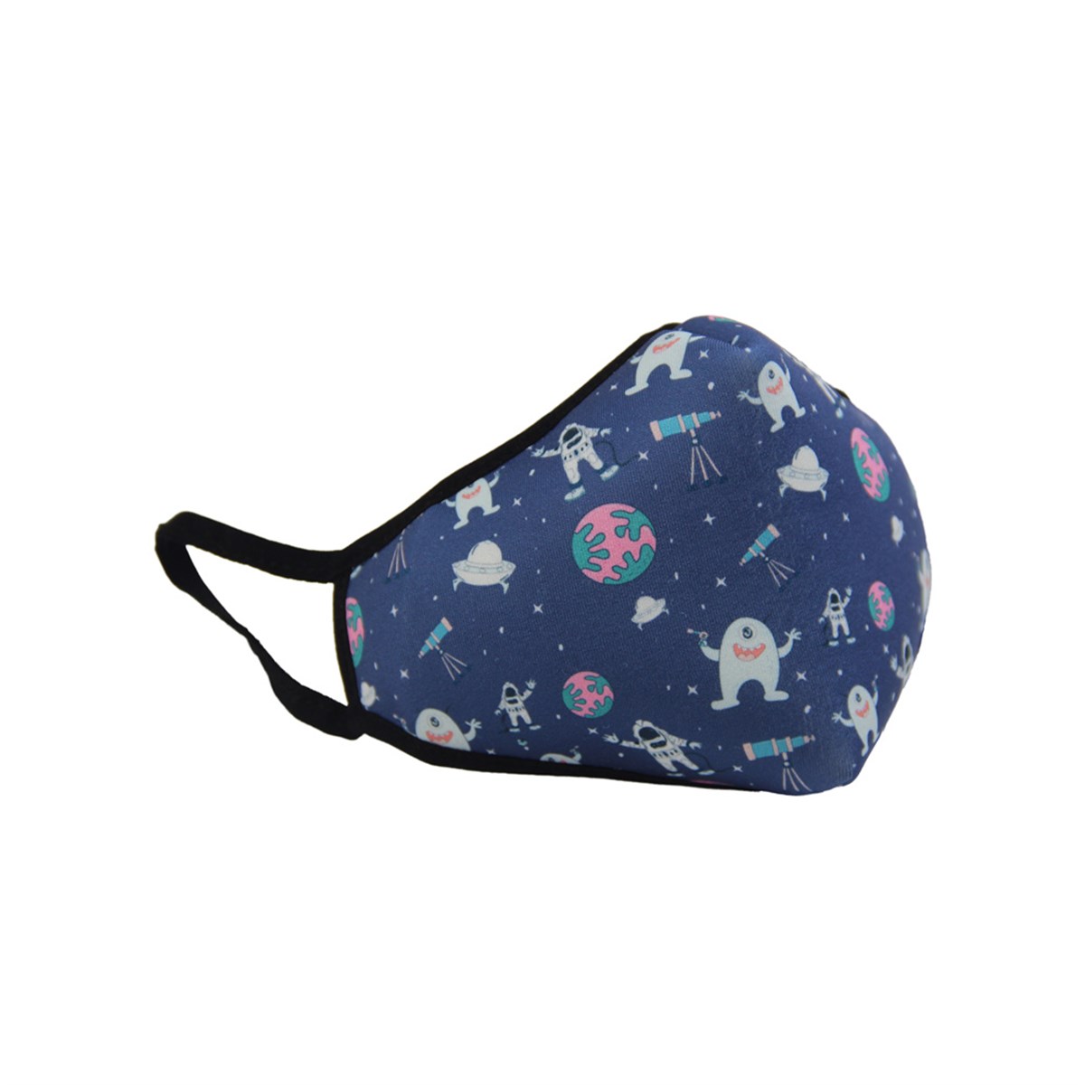 Space Desenli Maske