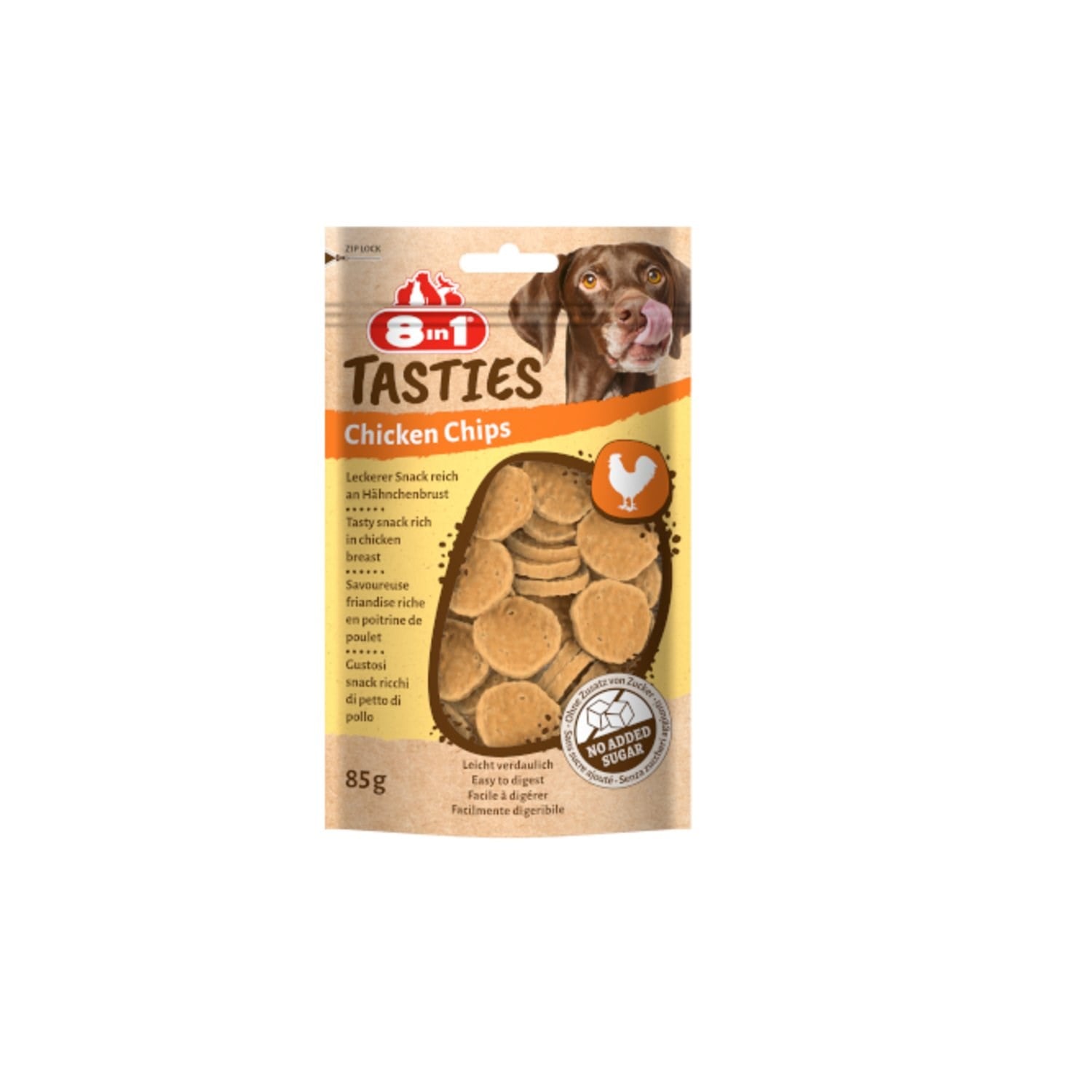 8in1 Chicken Chips Tavuklu Köpek Ödül Maması 85gr